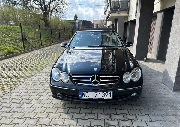 Mercedes-Benz CLK cena 37900 przebieg: 225752, rok produkcji 2004 z Ciechanów małe 92